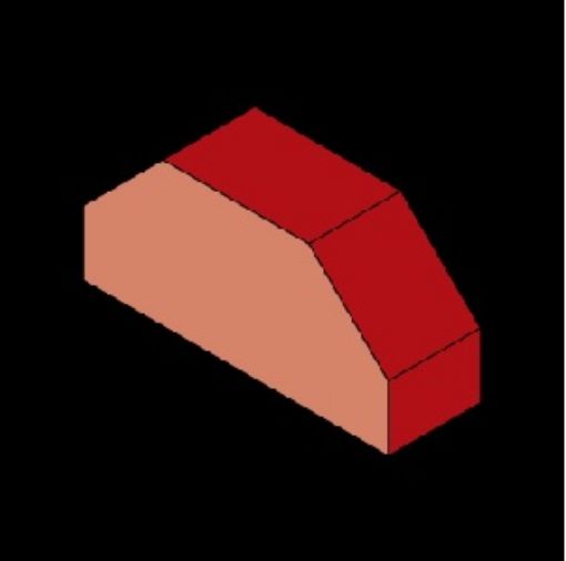 Picture of AN6.1 Double Cant Blue Brick