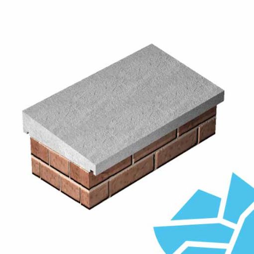 Picture of Concrete Once Weathered Coping 405 x 915mm