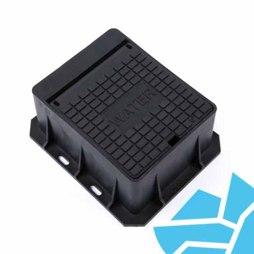 Picture of 167x156x75mm 'Water' Stop Tap Box (100mm dia) CD880