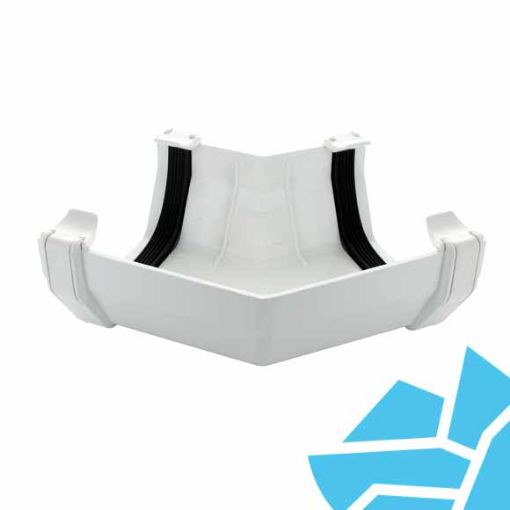 Picture of Hunter WR375 114mm Squareflo 135deg Angle White (Reduced to Clear)