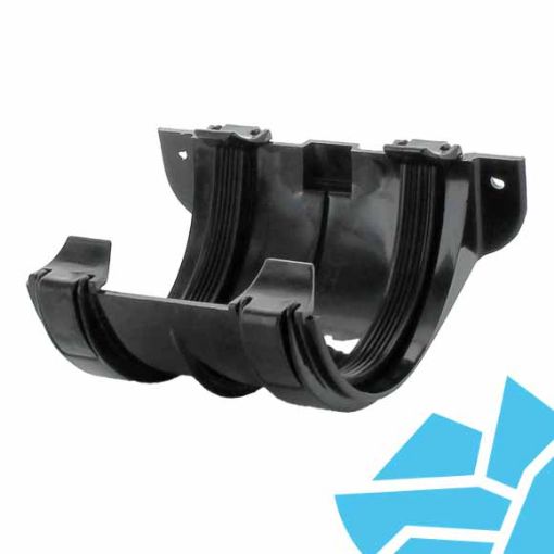 Picture of Hunter BR008 112mm H/R Gutter Joint Bracket Black (Reduced to Clear)