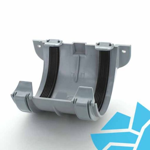 Picture of Hunter GR008 112mm H/R Gutter Joint Bracket Grey (Reduced to Clear)