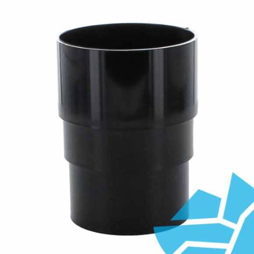 Picture of Hunter BR017 68mm Rainwater Pipe Connector Black