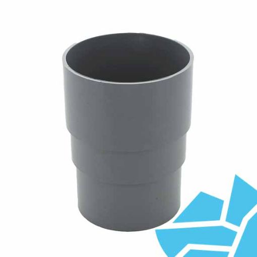 Picture of Hunter GR017 68mm Rainwater Pipe Connector Grey (Reduced to Clear)