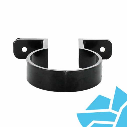 Picture of Hunter BR046 68mm Rainwater Pipe Bracket Two Screw Fix Black