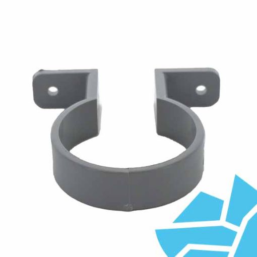 Picture of Hunter GR046 68mm Rainwater Pipe Bracket Two Screw Fixing Grey (Reduced to Clear)