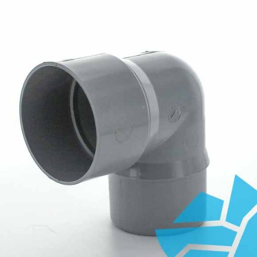 Picture of Hunter GR577 68mm Rainwater 92.5deg Pipe Bend Grey (Reduced to Clear)