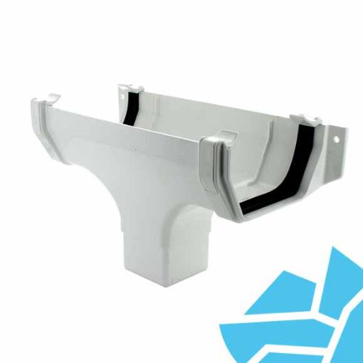 Picture of Hunter WR376 114mm Squareflo Running Outlet White (Reduced to Clear)