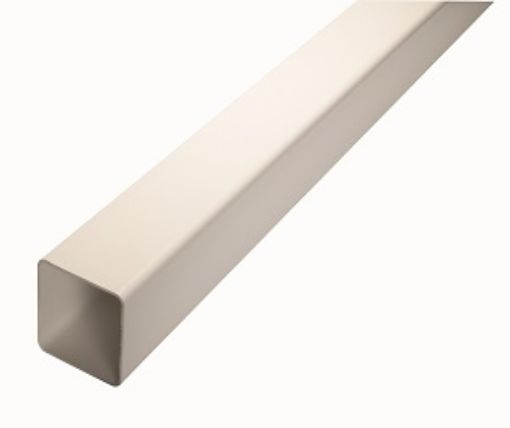 Picture of Hunter WR525 65mm Squareflo Rainwater Pipe 2.5m White (Reduced to Clear)