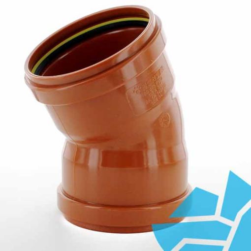 Picture of Hunter DS675 110mm Underground 30deg Double Socket Bend