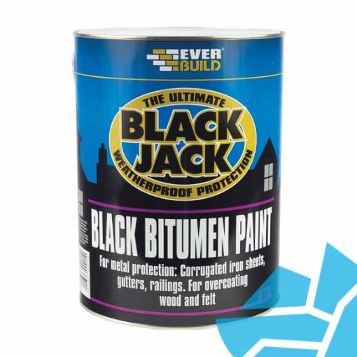 Picture of Black Jack Bitumen Paint 2.5ltr