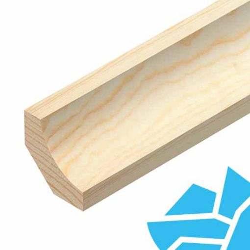 Picture of 21x21mm Scotia 2.4m Pine PEFC