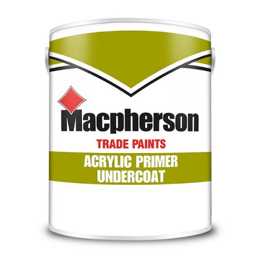 Picture of Macpherson White Acrylic Primer Undercoat 2.5 litre