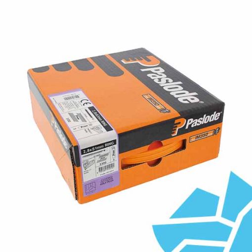 Picture of Paslode 51mm x 2.8mm RG Galv Plus Nail Fuel Pack IM350+ (3300) 141204