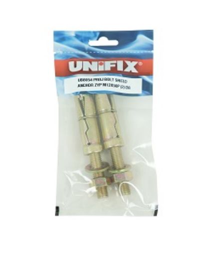 Picture of Unifix M8x80P Projecting Bolt Shield Anchor (4pk) UB8045