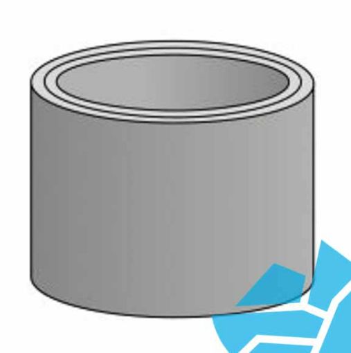 Picture of 225mm dia Concrete Flue Liner 225mm High RM6