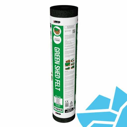 Picture of IKO Shed Felt Green Slate 1 x 10m