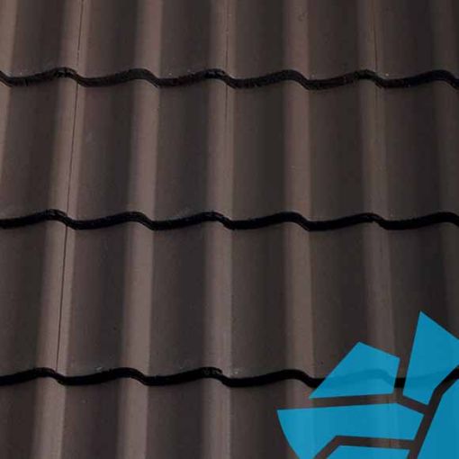 Picture of Sandtoft Double Pantile - Smooth Brown