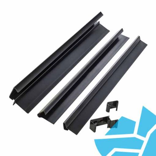 Picture of Klober 'T' Strip Continuous Dry Verge 5m Black