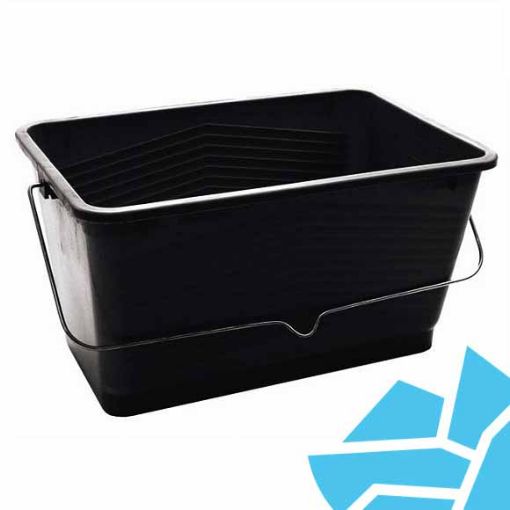 Picture of Black Plastic Scuttle 15L