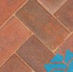 Picture of Bradstone Driveway Paviors 200x100x50mm Brindle