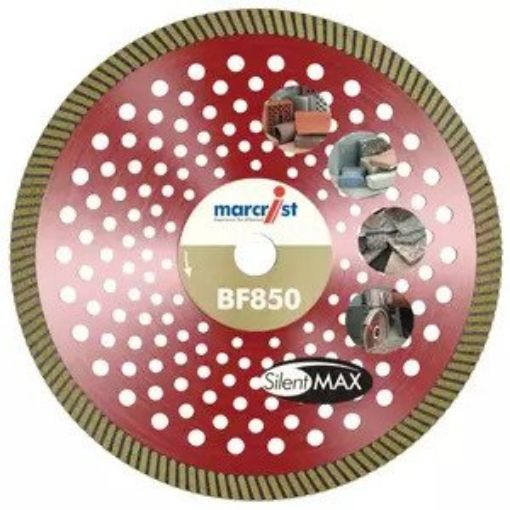 Picture of Marcrist BF850 SilentMAX Ultimate Turbo Diamond Blade 230x22.2mm