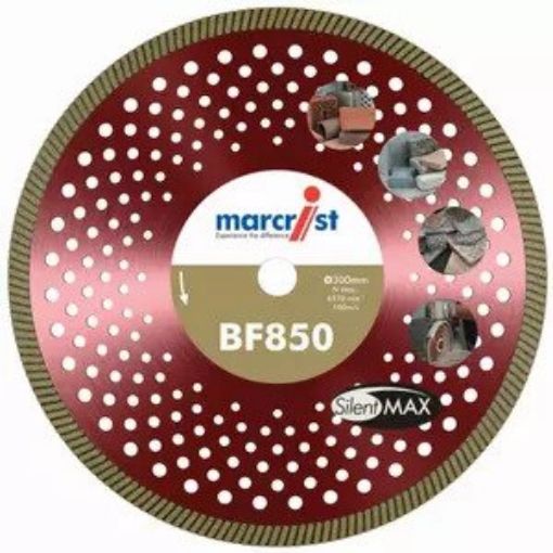 Picture of Marcrist BF850 SilentMAX Ultimate Turbo Diamond Blade 300x20mm