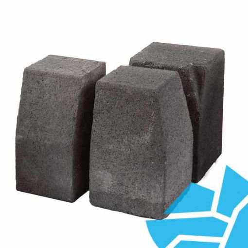 Picture of Stonemarket Large Kerb KL Ext Corner Charcoal