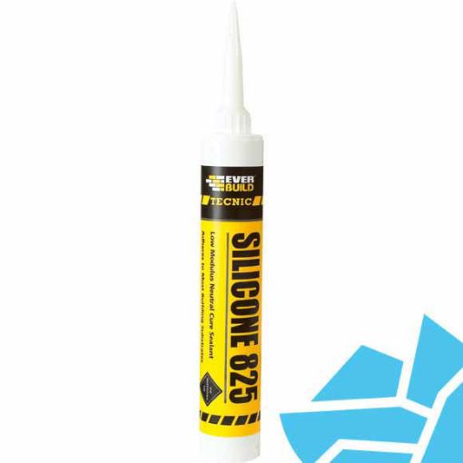 Picture of Everbuild 825 Silicone 380ml Mid Grey