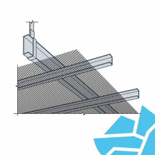 Picture of Simpson DML26S/5 Expanded Metal Lathing S/Steel 2400 x 700 x 0.4mm