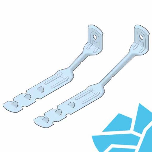 Picture of Staifix Timber Frame Ties 75mm Cavity c/w Nails (250/Box)