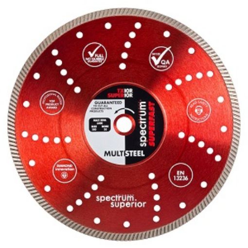 Picture of Spectrum Pro TX10R Superfast Diamond Blade - Multi-Steel - 300/20mm