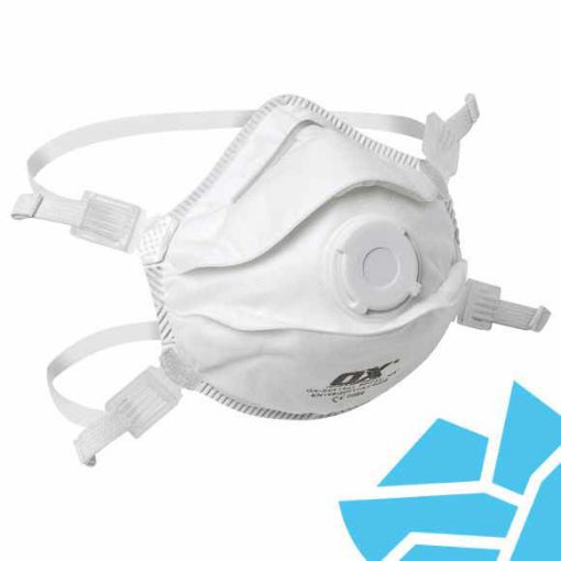 Picture of OX FFP3V Moulded Cup Respirator (singles)