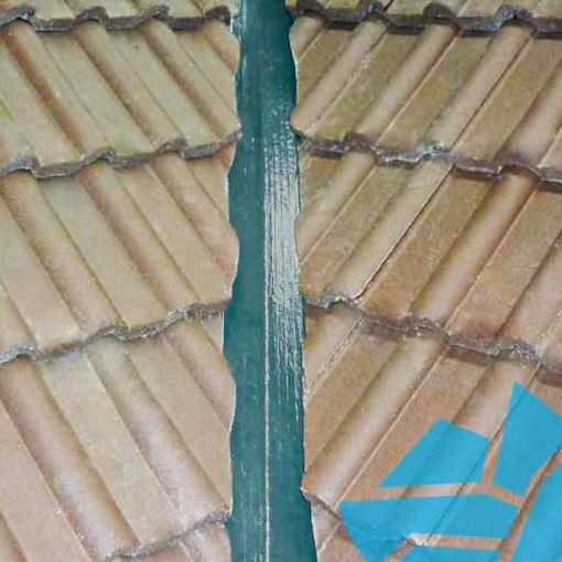 Picture of GRP Tile Valley Trough 360mm x 3m