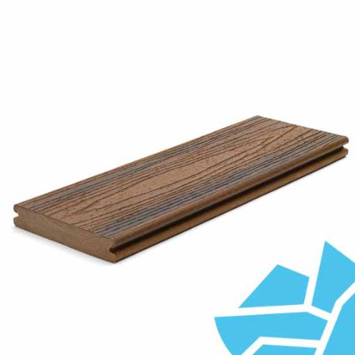 Picture of Trex 25x140 Transcend Grvd Edge 4.88m Spiced Rum