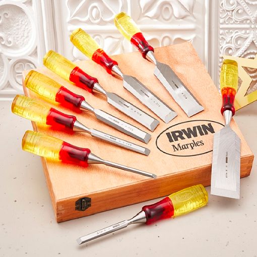 Picture of Irwin 8pc Splitproof Chisel Set