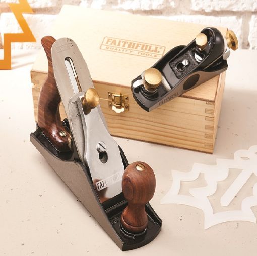 Picture of Faithfull No.4 & No.60.5 Planes in Wooden Box