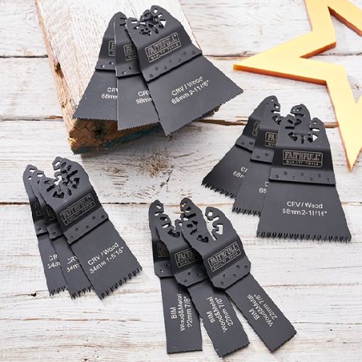 Picture of Faithfull 12 Piece Multi-Tool Blade Set