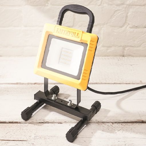 Picture of Faithfull 20W Site Light with Tripod 240V