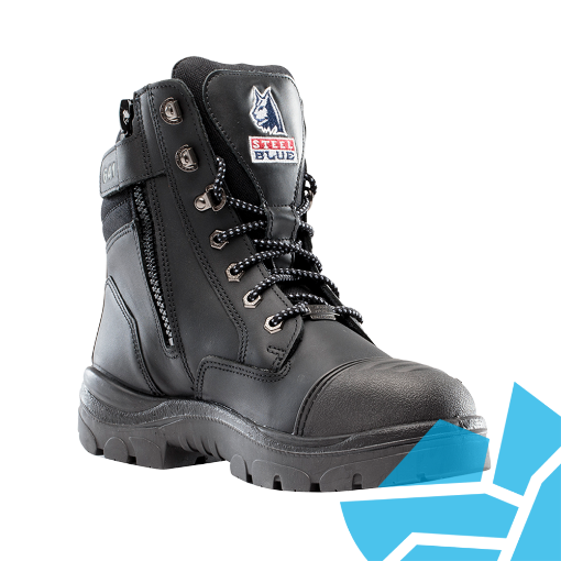 Picture of Southern Cross GraphTEC Safety Boots Black Size 10