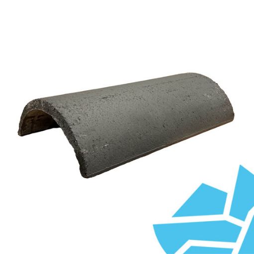 Picture of Mannok Half Round Ridge 450mm Slate Grey