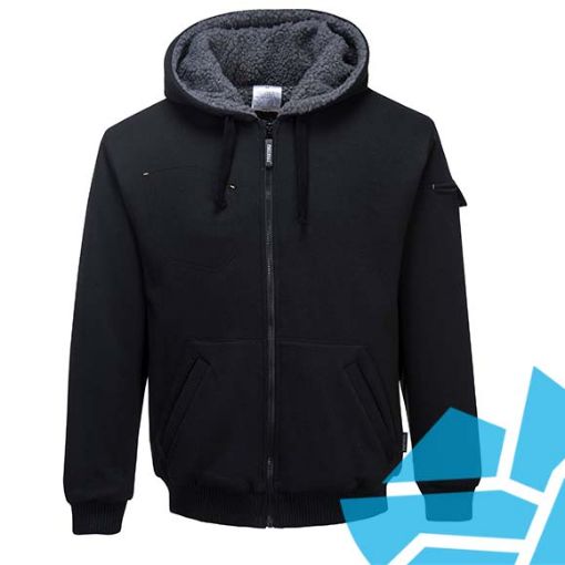 Picture of Portwest Pewter Jacket Black X Large