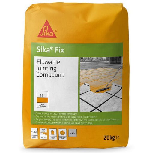Picture of Sikaceram 621 Flowfix Jointing Compound Light Grey 20kg