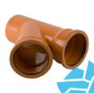 Picture of Underground 110mm x 45° B5111 Double Socket Branch