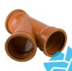 Picture of Underground 110mm x 45° B4091 Triple Socket Branch