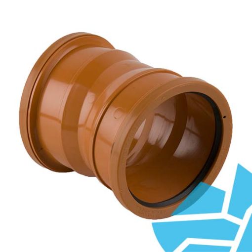 Picture of Underground 110mm x 11¼° B4061 Double Socket Bend