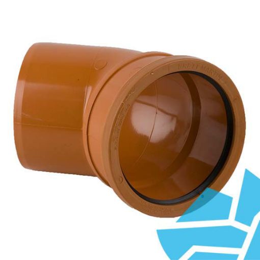 Picture of Underground 110mm x 45° B5061 Single Socket Bend