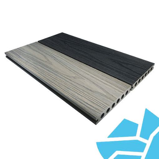 Picture of Composite Prime HD Deck Dual 143x22.5mm Decking Board 3.6m Carbon/Antique