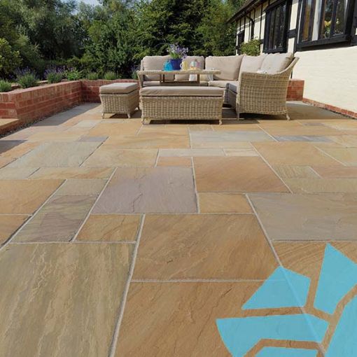 Picture of Pavestone Classic Sandstone 600x290x22mm Buff