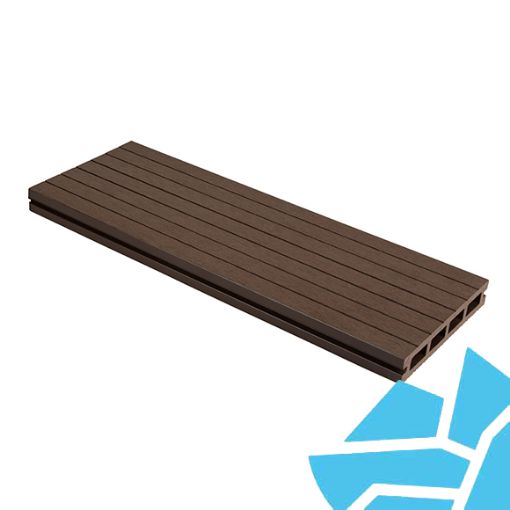 Picture of Composite Prime HD Deck XS 146x25mm Decking Board 3.6m Walnut (Reduced to Clear)